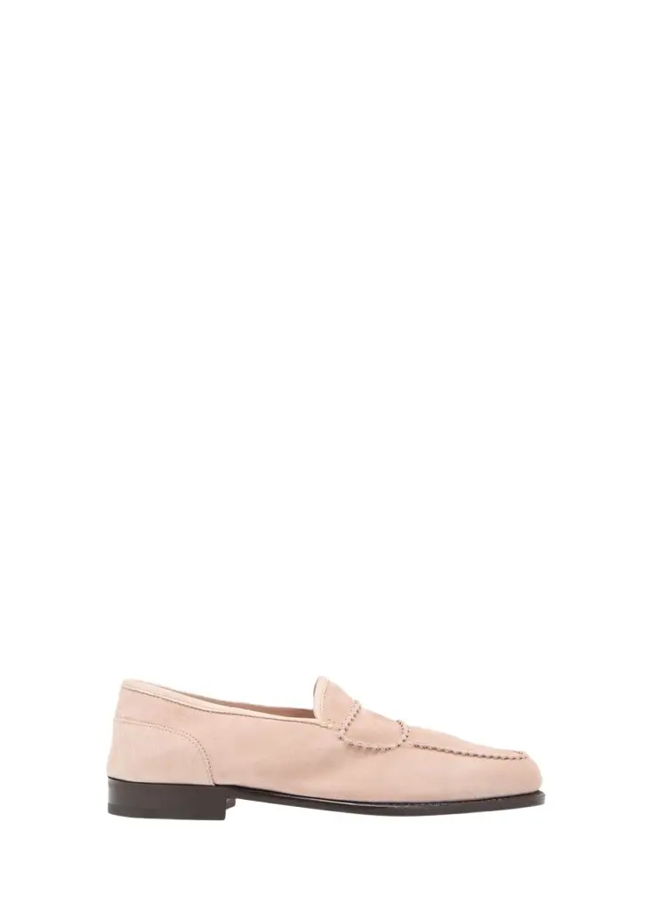 Men's Bath Suede Penny Loafers Men's Bath Suede Penny Loafers