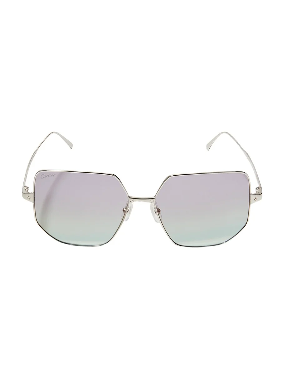 Oversized Square Metal Sunglasses Oversized Square Metal Sunglasses