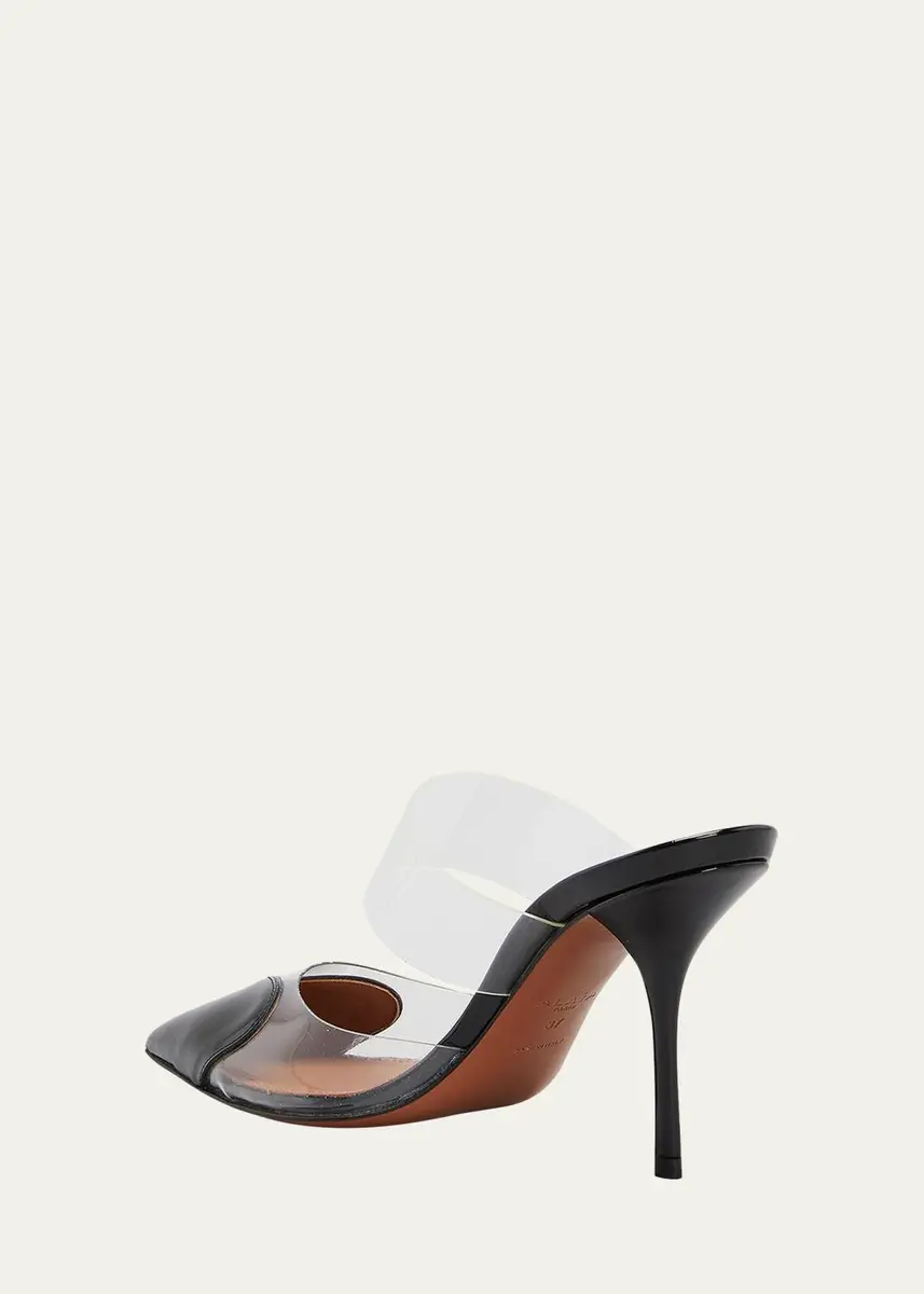ALAÏA Coeur Clear Cap-Toe Mule Pumps | Thumbnail 4 ALAÏA Coeur Clear Cap-Toe Mule Pumps | Thumbnail 4