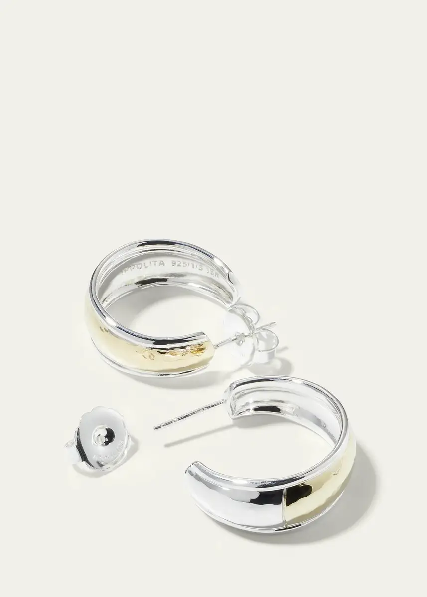 Ippolita Tapperd Dome Hoop Earrings in Chimera | Thumbnail 4 Ippolita Tapperd Dome Hoop Earrings in Chimera | Thumbnail 4
