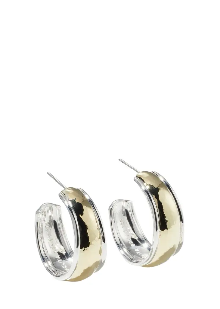 Tapperd Dome Hoop Earrings in Chimera Tapperd Dome Hoop Earrings in Chimera