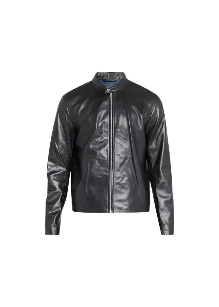 rag & bone Men's Archive Cafe Racer Leather Jacket