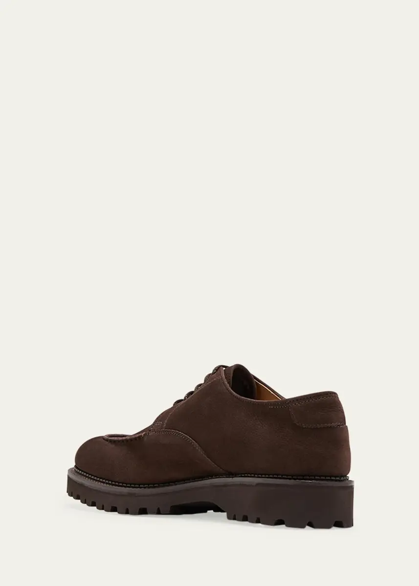 John Lobb Men's Land Nubuck Derby Shoes | Thumbnail 2 John Lobb Men's Land Nubuck Derby Shoes | Thumbnail 2
