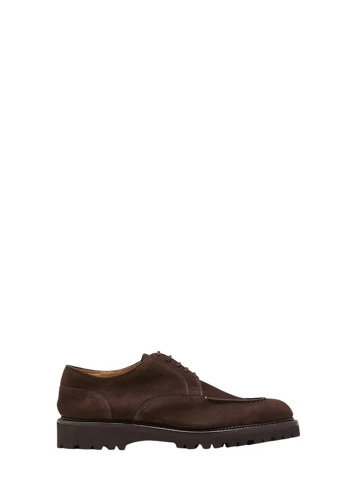John Lobb Men's Land Nubuck Derby Shoes