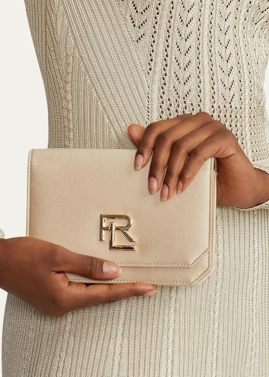 Ralph Lauren Collection RL 888 Mini Satin Chain Crossbody Bag | Thumbnail 2 Ralph Lauren Collection RL 888 Mini Satin Chain Crossbody Bag | Thumbnail 2