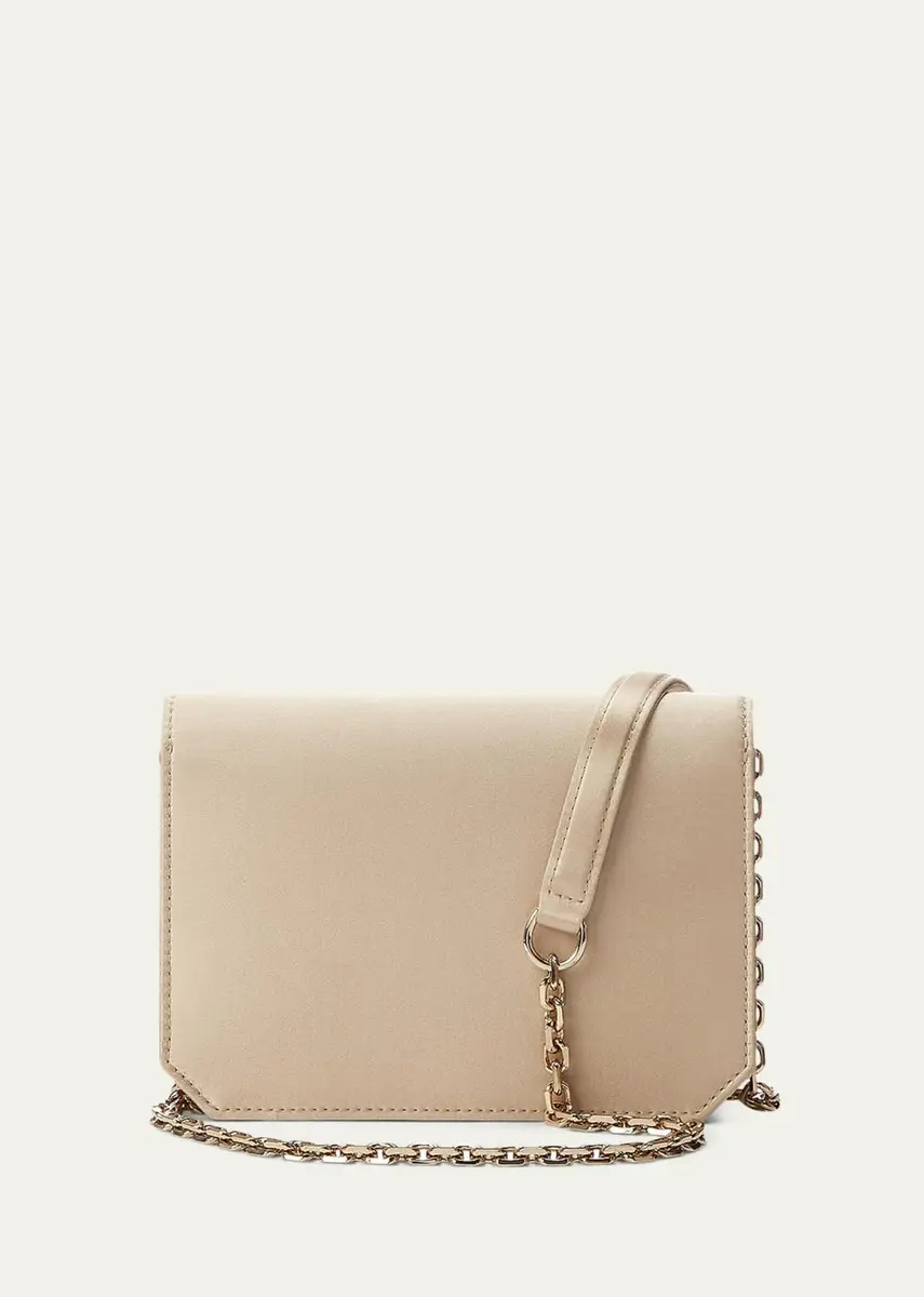 Ralph Lauren Collection RL 888 Mini Satin Chain Crossbody Bag | Thumbnail 3 Ralph Lauren Collection RL 888 Mini Satin Chain Crossbody Bag | Thumbnail 3
