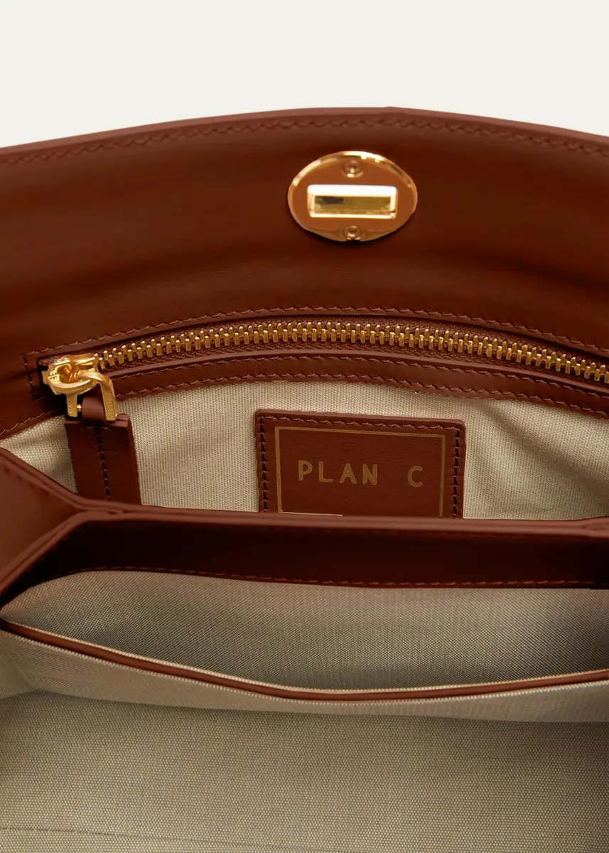 Plan C Small Leather Shoulder Bag | Thumbnail 4
