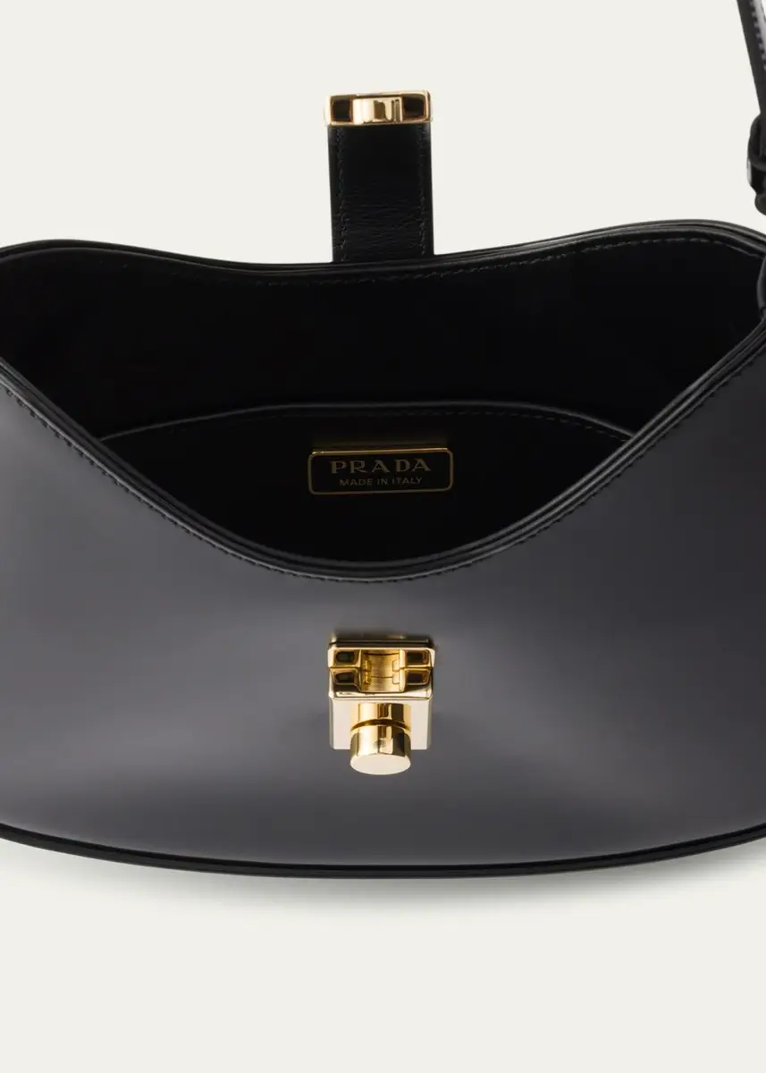 Prada Cleo Leather Shoulder Bag | Thumbnail 3