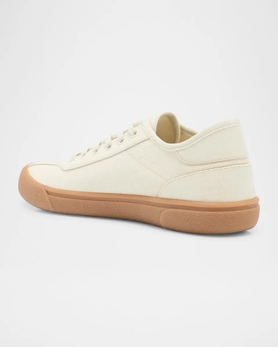 The Row Canvas Low-Top Sneakers | Thumbnail 3 The Row Canvas Low-Top Sneakers | Thumbnail 3