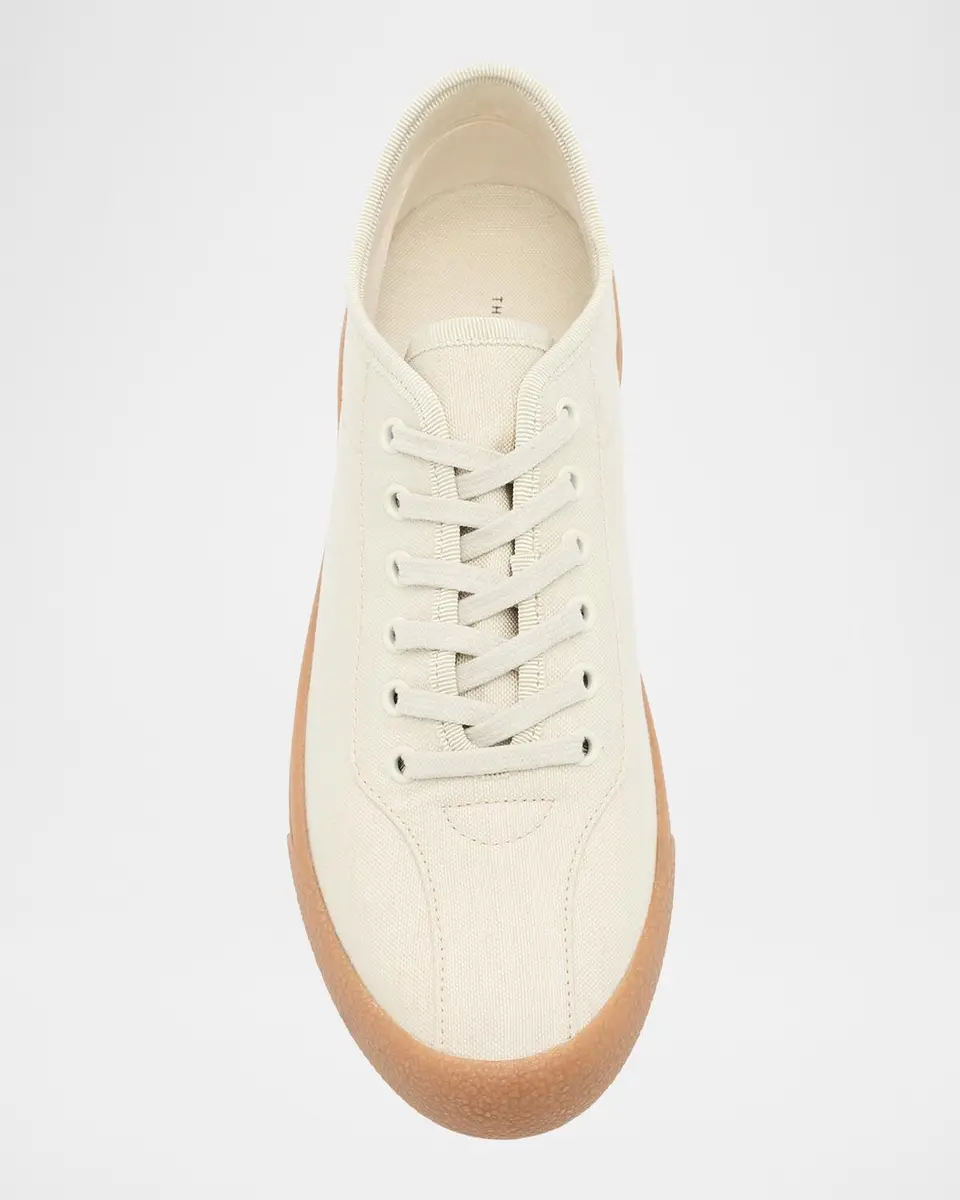 The Row Canvas Low-Top Sneakers | Thumbnail 5 The Row Canvas Low-Top Sneakers | Thumbnail 5