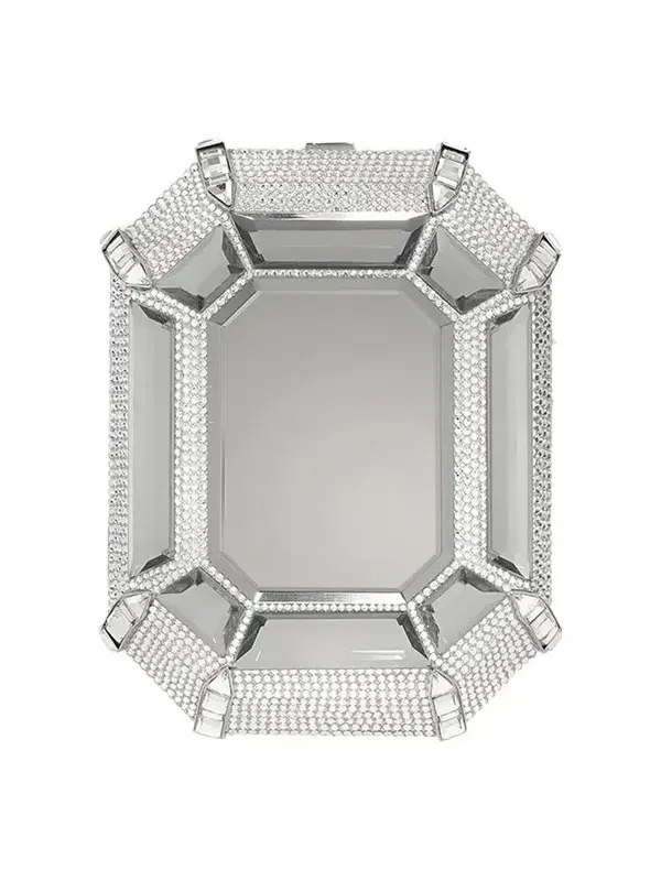 Judith Leiber Couture Emerald-Cut Ring Minaudiere