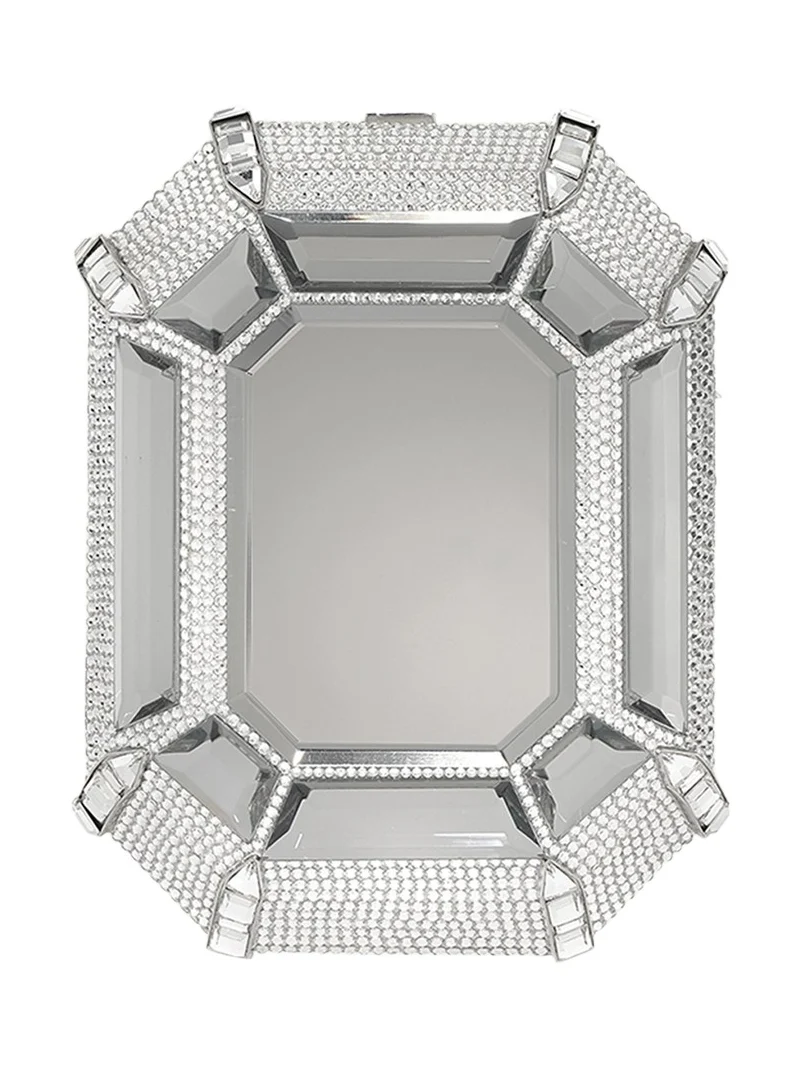 Judith Leiber Couture Emerald-Cut Ring Minaudiere