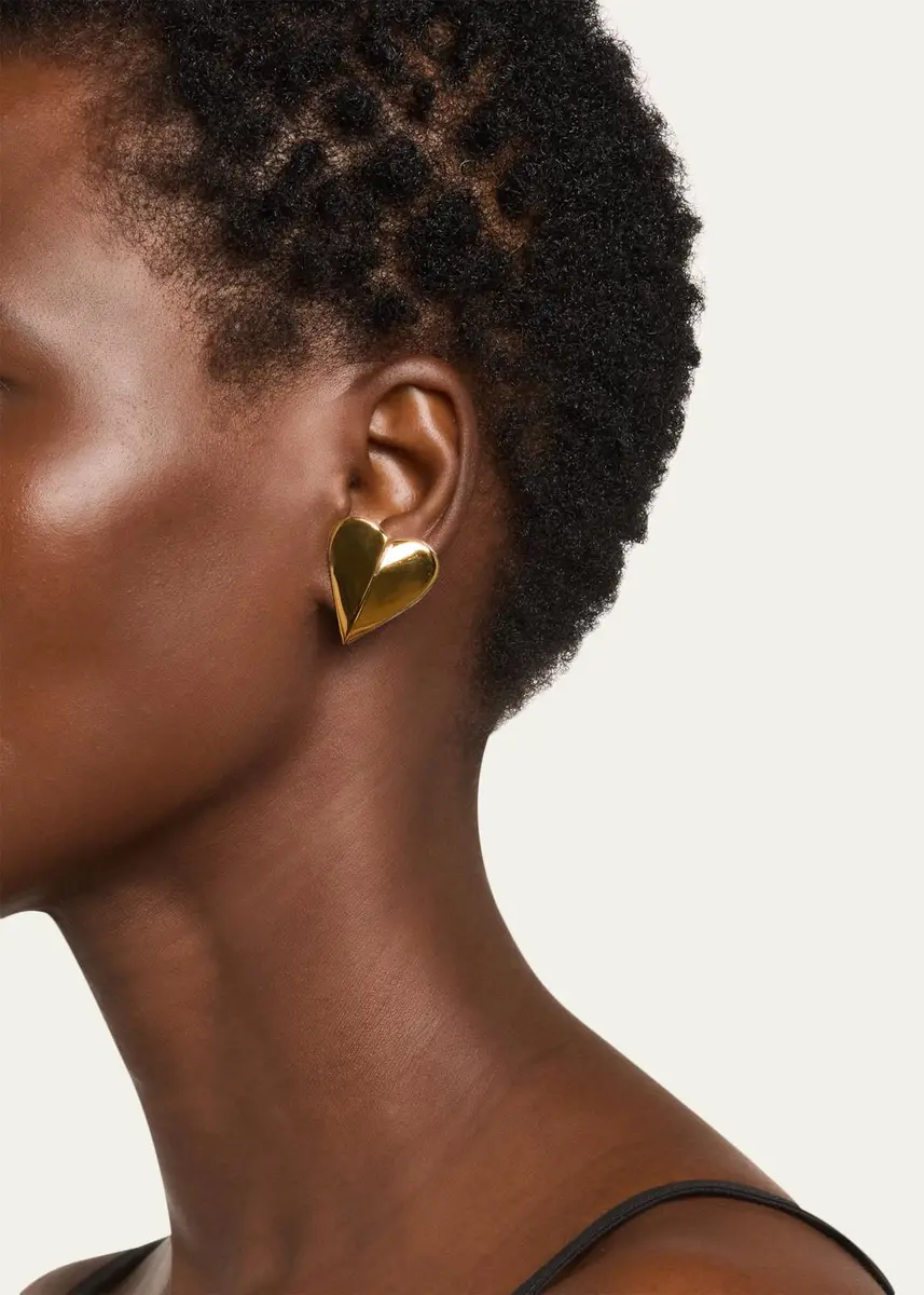 Alaïa Peaked Heart Earrings | Thumbnail 2
