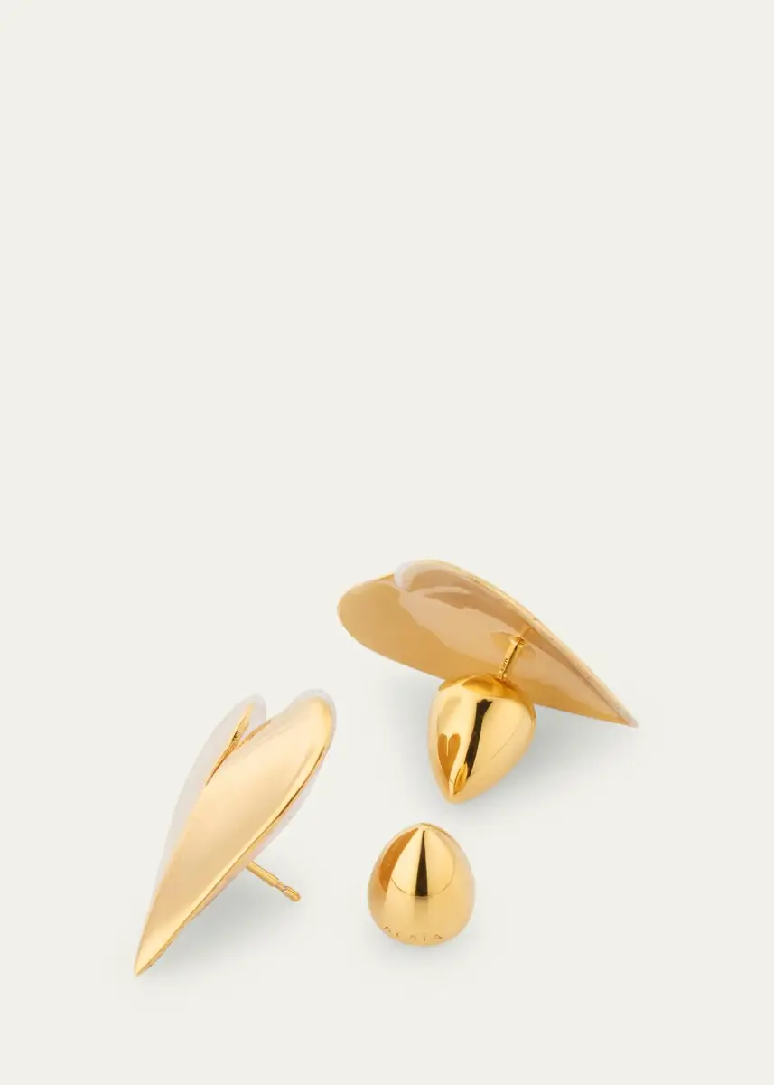 Alaïa Peaked Heart Earrings | Thumbnail 4