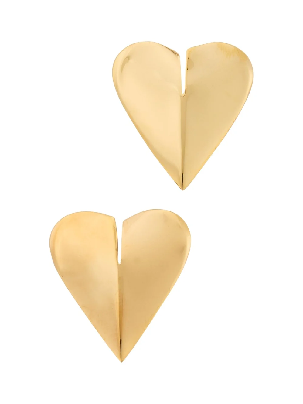 ALAÏA Peaked Heart Earrings