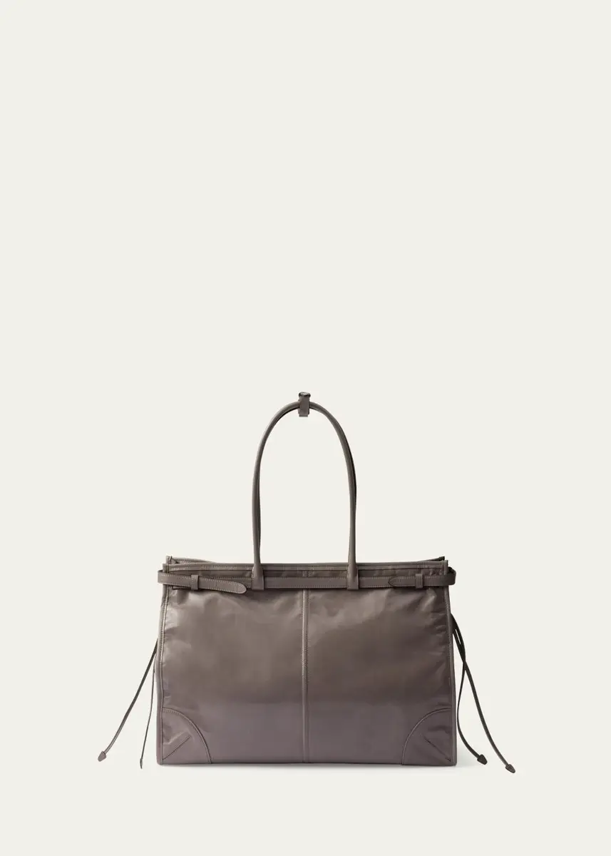 Prada Buckle Leather Shoulder Bag | Thumbnail 6 Prada Buckle Leather Shoulder Bag | Thumbnail 6