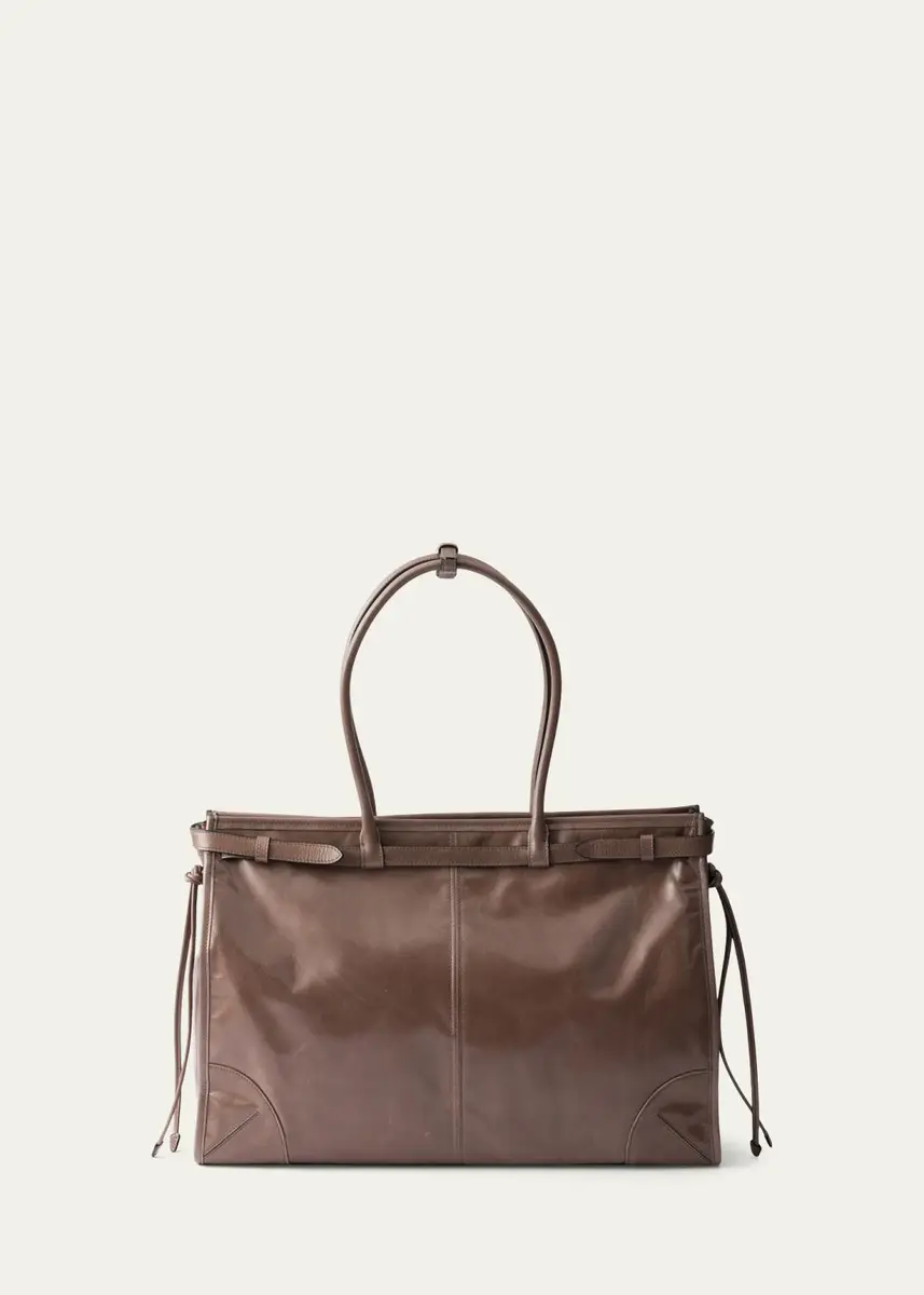 Prada Buckle Leather Shoulder Bag | Thumbnail 8 Prada Buckle Leather Shoulder Bag | Thumbnail 8
