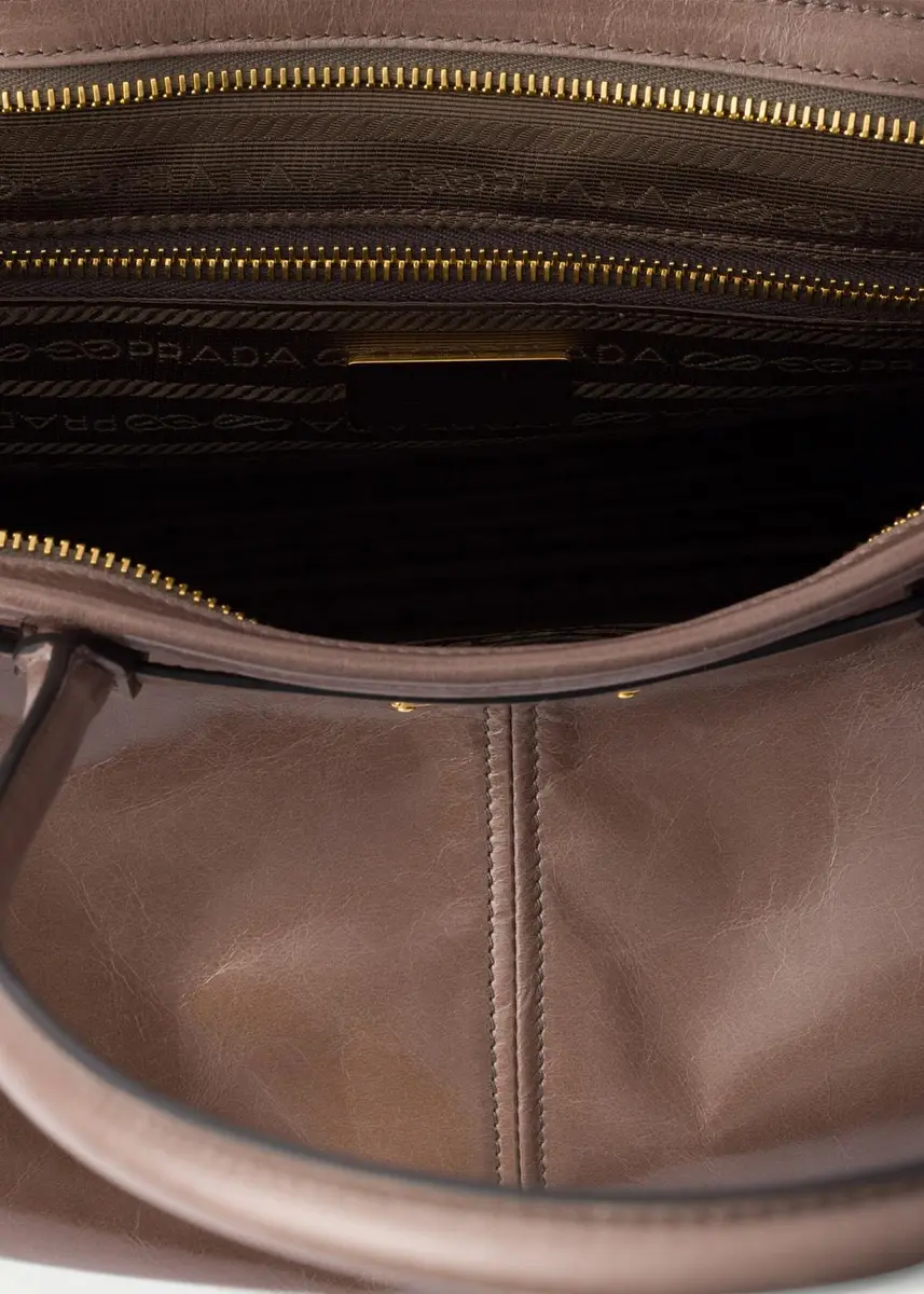 Prada Buckle Leather Shoulder Bag | Thumbnail 9 Prada Buckle Leather Shoulder Bag | Thumbnail 9