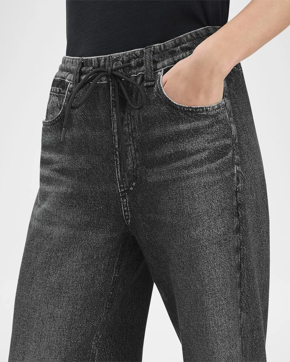 rag & bone rb Miramar Terry Drawstring Wide-Leg Jeans | Thumbnail 5 rag & bone rb Miramar Terry Drawstring Wide-Leg Jeans | Thumbnail 5