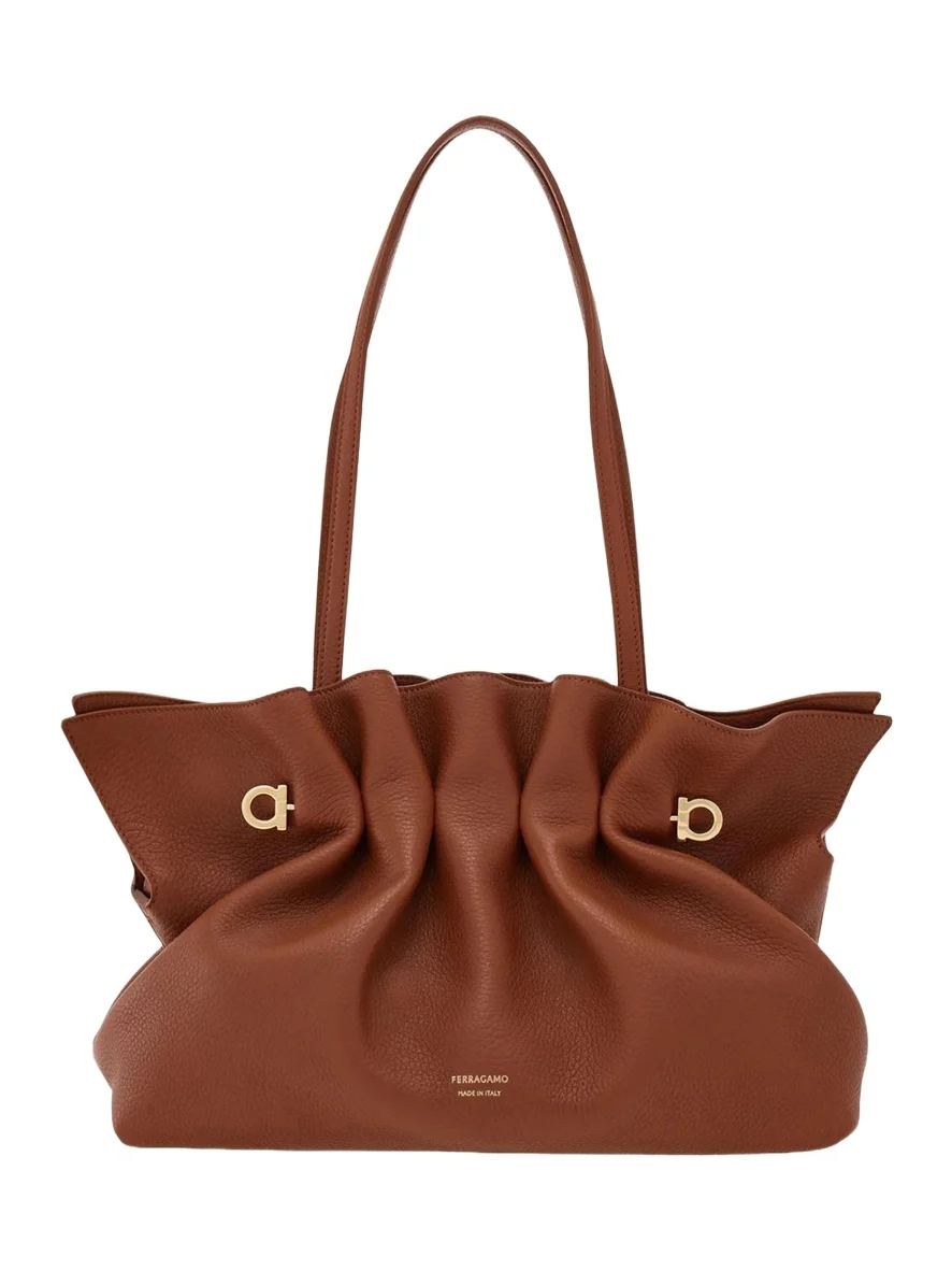 Piercing Medium Leather Shoulder Bag Piercing Medium Leather Shoulder Bag