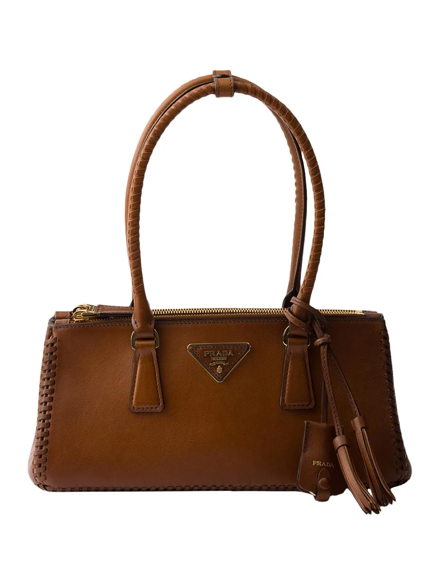 Prada Galleria Shaded Leather Shoulder Bag