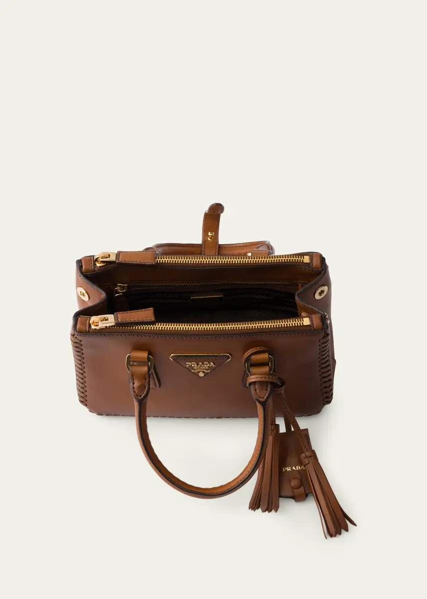 Prada Galleria Mini Shaded Leather Top-Handle Bag | Thumbnail 3 Prada Galleria Mini Shaded Leather Top-Handle Bag | Thumbnail 3