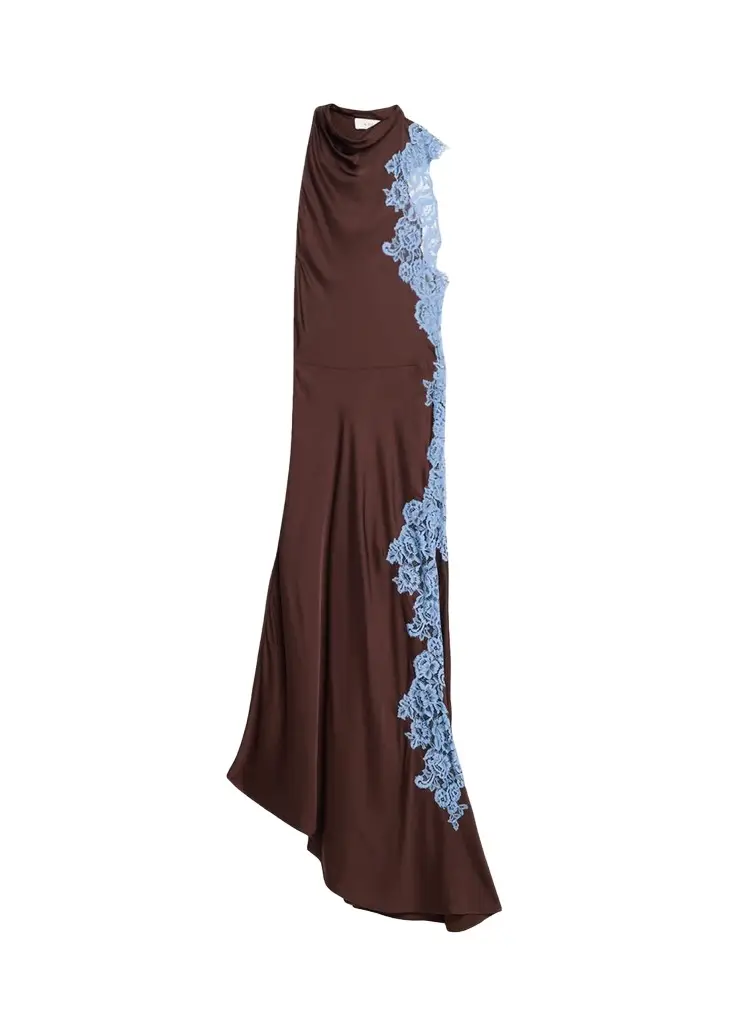 Josephine Satin and Lace Maxi Dress Josephine Satin and Lace Maxi Dress