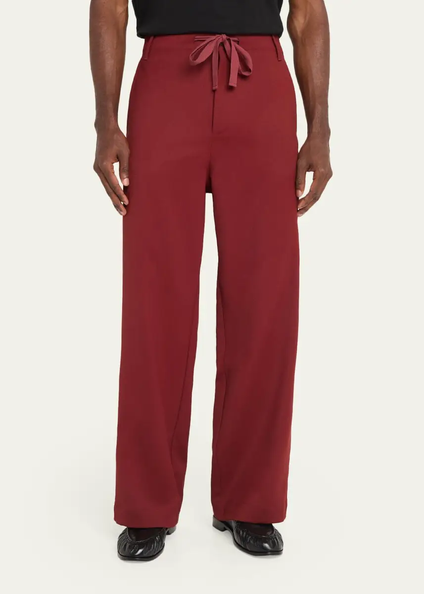 Sanderlak Men's Wide-Leg Drawstring Pants | Thumbnail 4