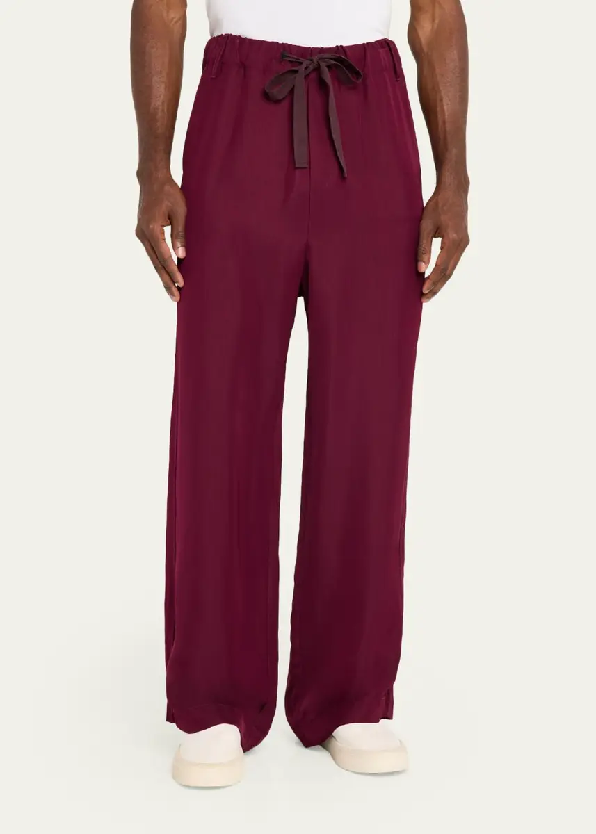 Sanderlak Men's Wide-Leg Drawstring Pants | Thumbnail 9
