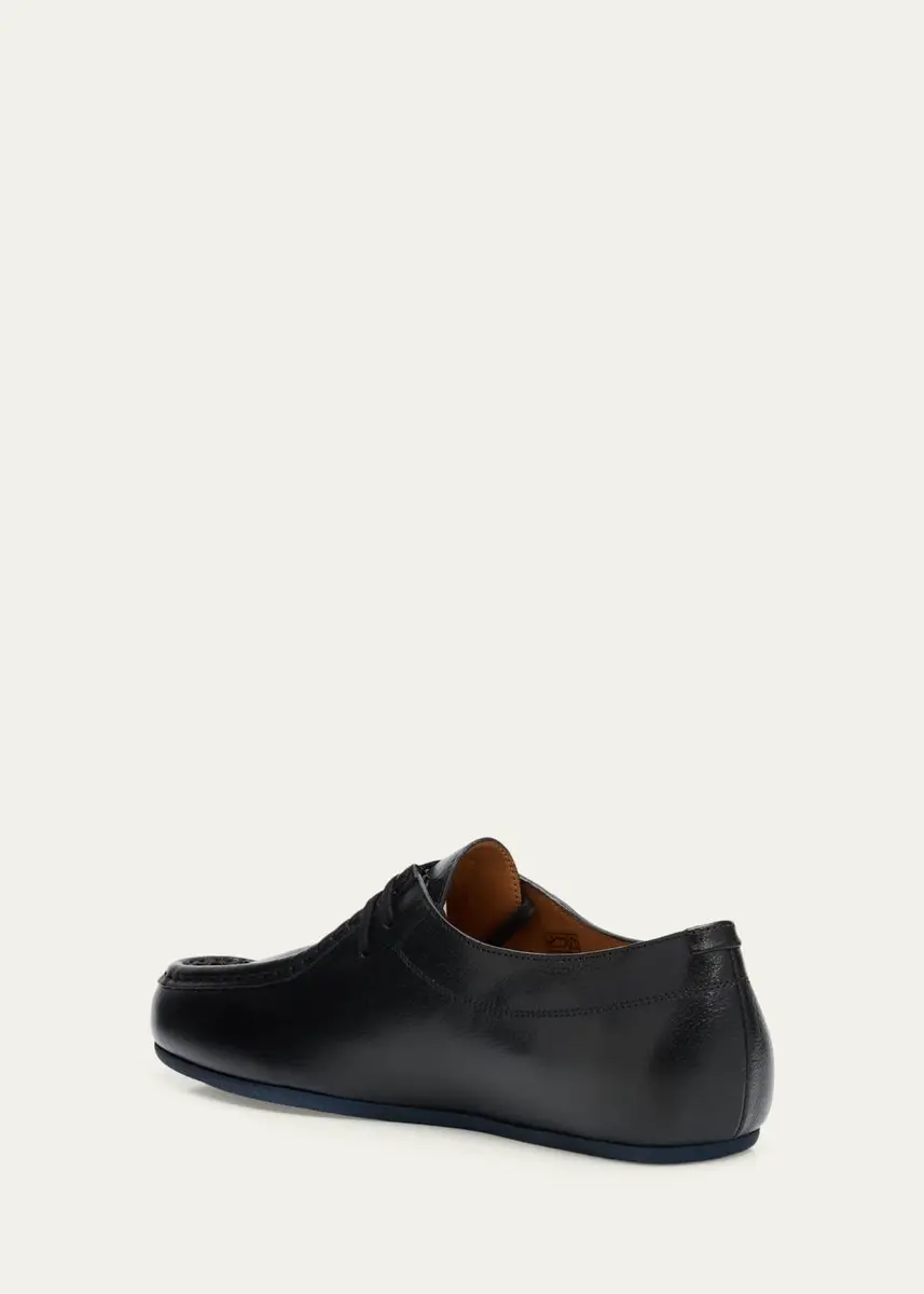 Jil Sander Leather Lace-Up Derby Shoes | Thumbnail 4 Jil Sander Leather Lace-Up Derby Shoes | Thumbnail 4