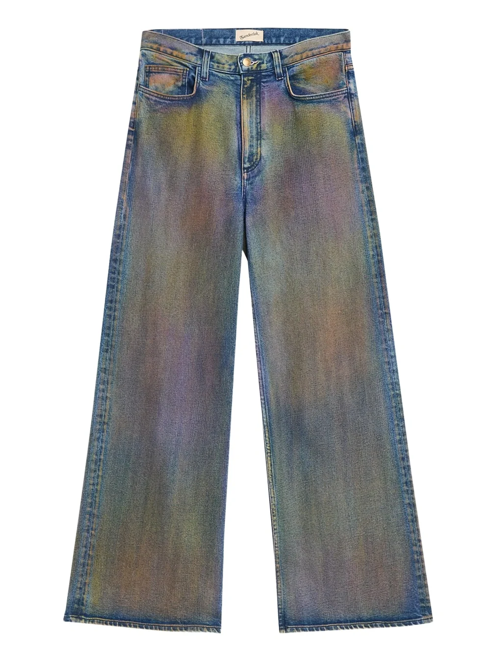 Men's Irridescent Wide-Leg Jeans Men's Irridescent Wide-Leg Jeans