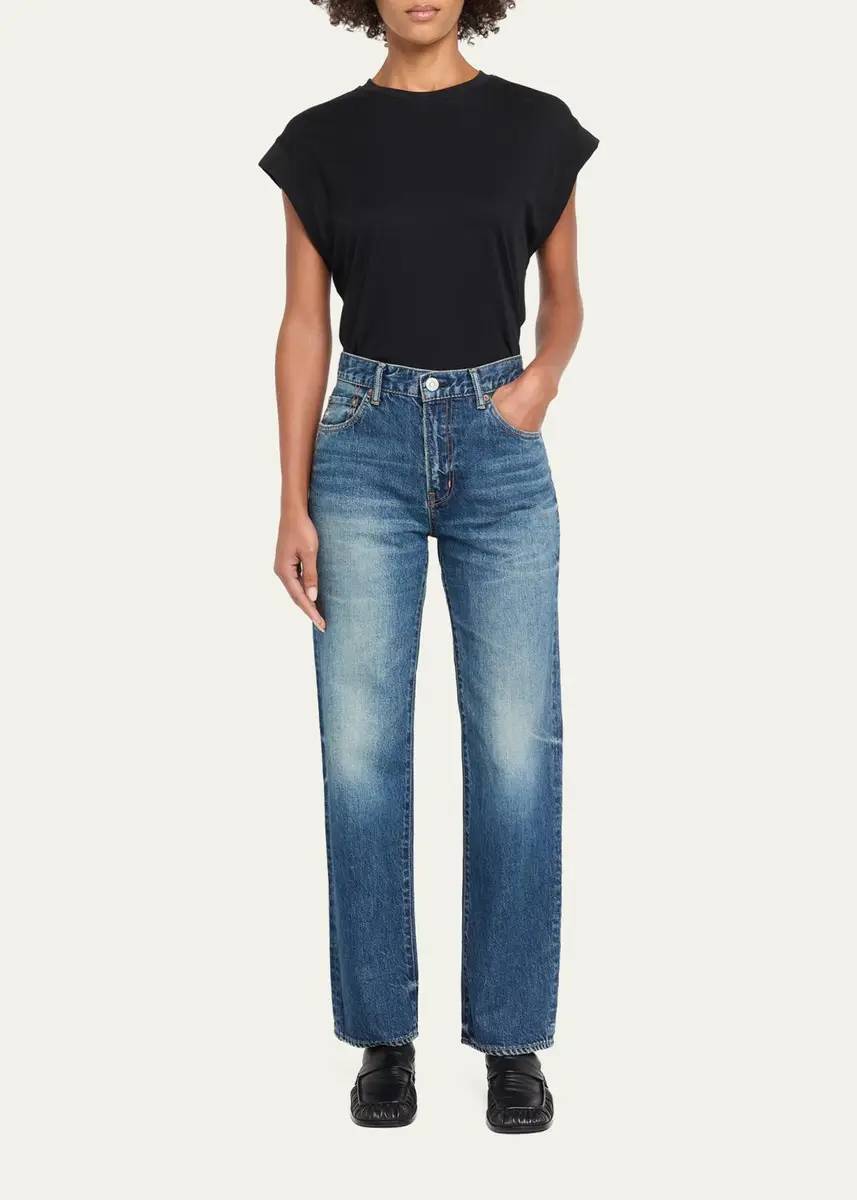 Moussy Vintage Leyde Straight-Leg Jeans | Thumbnail 2