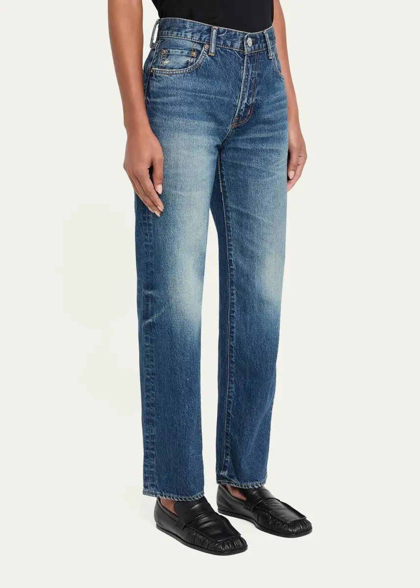 Moussy Vintage Leyde Straight-Leg Jeans | Thumbnail 4