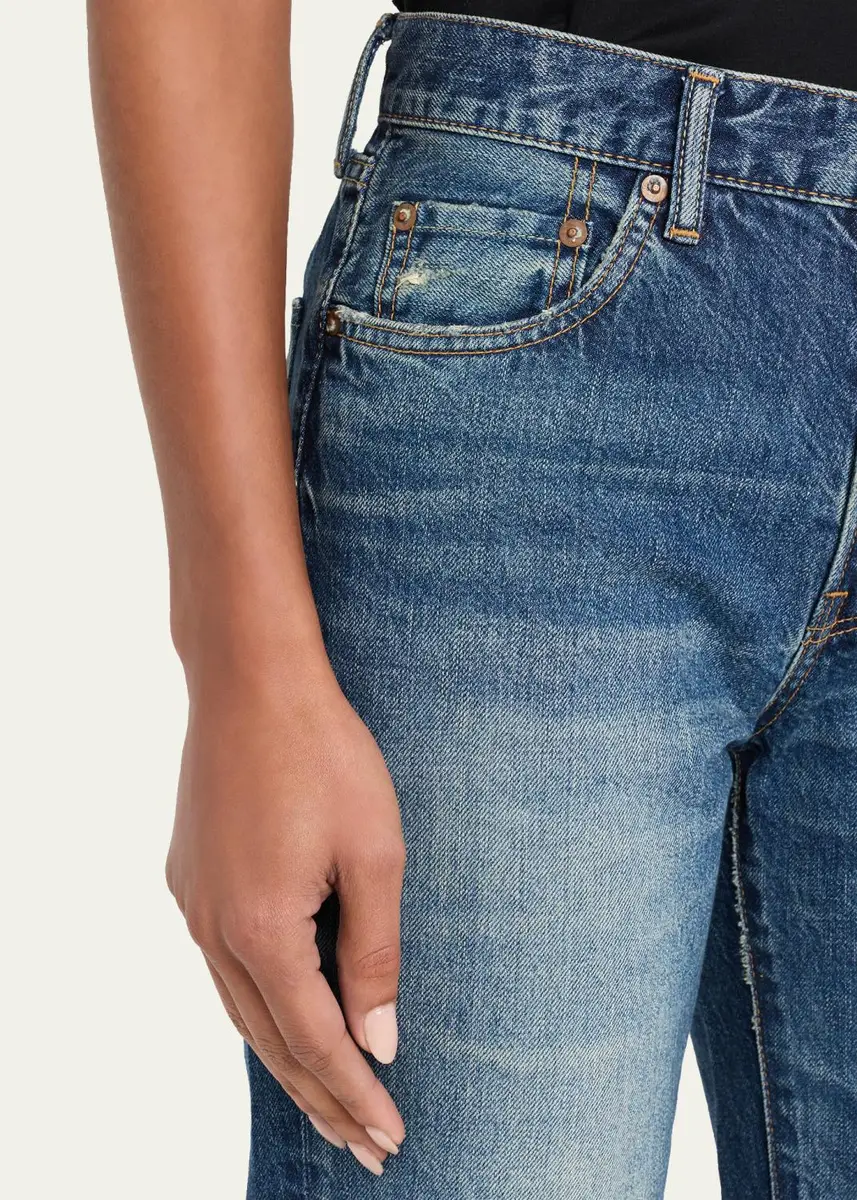Moussy Vintage Leyde Straight-Leg Jeans | Thumbnail 5