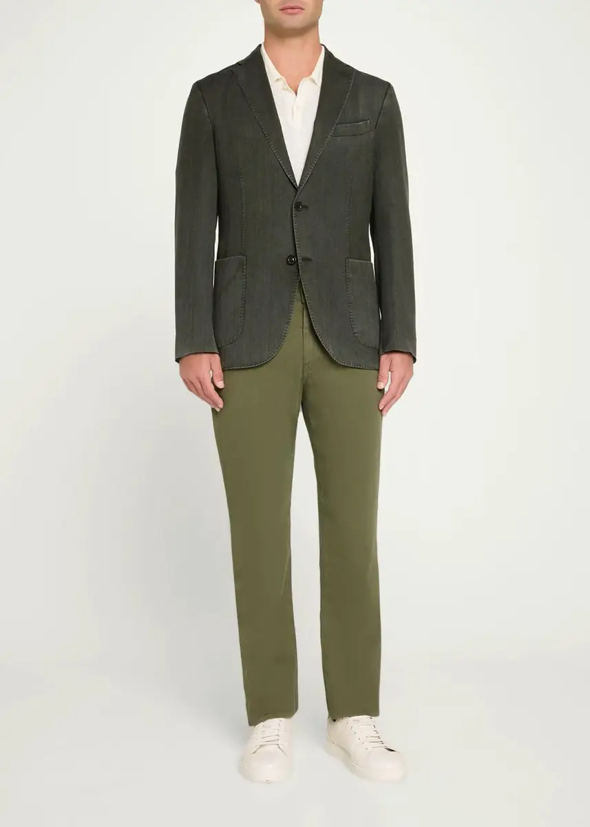 Boglioli Wool Denim Blazer | Thumbnail 2 Boglioli Wool Denim Blazer | Thumbnail 2