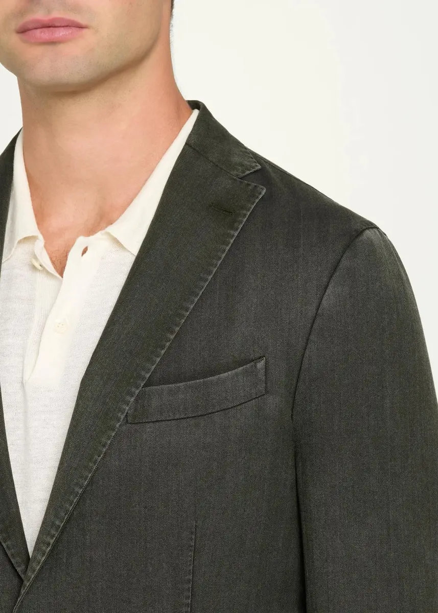 Boglioli Wool Denim Blazer | Thumbnail 5 Boglioli Wool Denim Blazer | Thumbnail 5