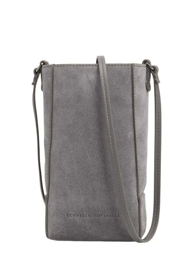 North-South Suede Crossbody Bag North-South Suede Crossbody Bag