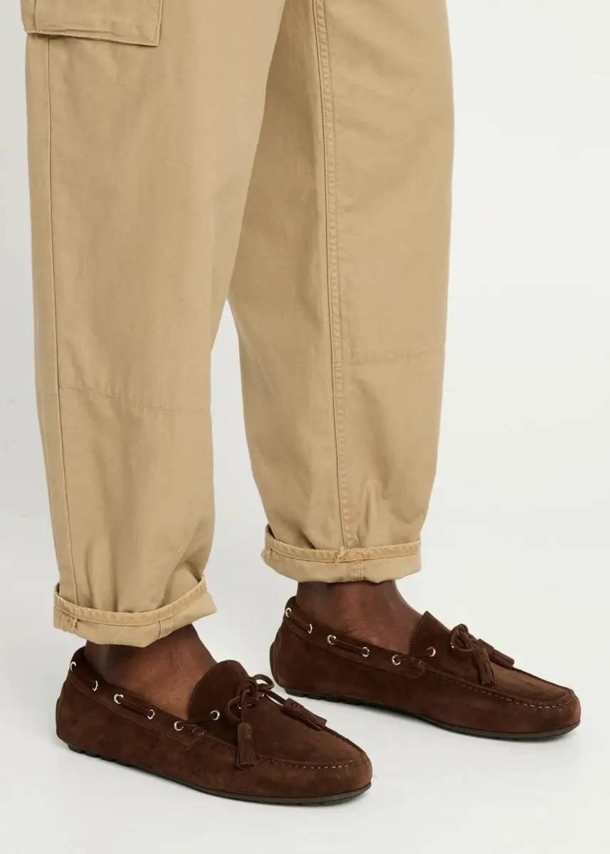 Ralph Lauren Purple Label Harold Tassel Suede Driving Shoes | Thumbnail 2 Ralph Lauren Purple Label Harold Tassel Suede Driving Shoes | Thumbnail 2