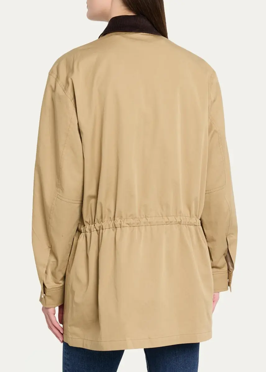 Frame The Twill Safari Jacket | Thumbnail 3 Frame The Twill Safari Jacket | Thumbnail 3