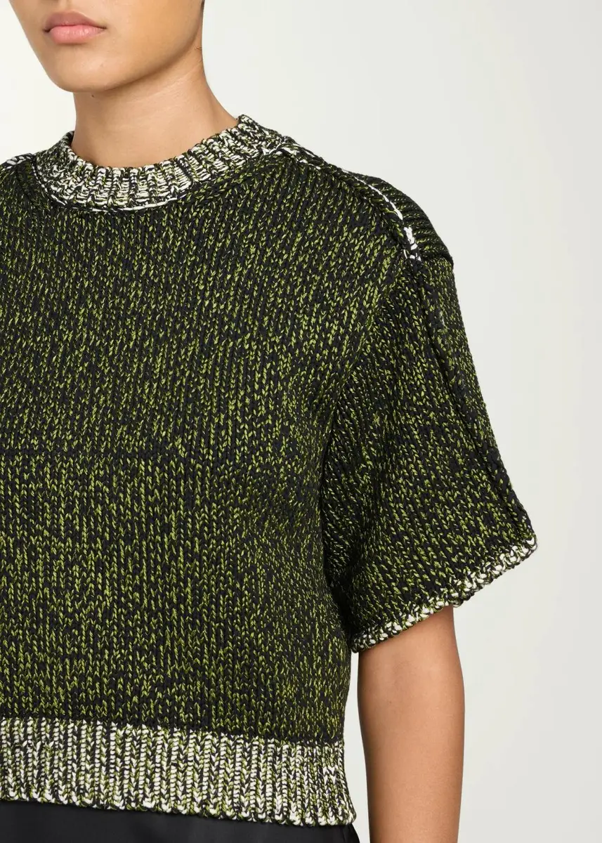 Aisling Camps Mouline Knit Short-Sleeve Perfect T-Shirt | Thumbnail 5 Aisling Camps Mouline Knit Short-Sleeve Perfect T-Shirt | Thumbnail 5