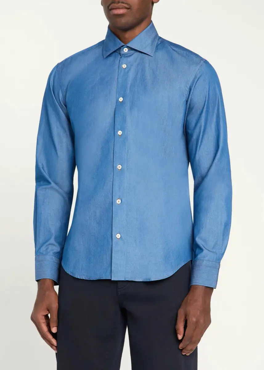 Baldassari Santini Cotton Shirt | Thumbnail 4 Baldassari Santini Cotton Shirt | Thumbnail 4