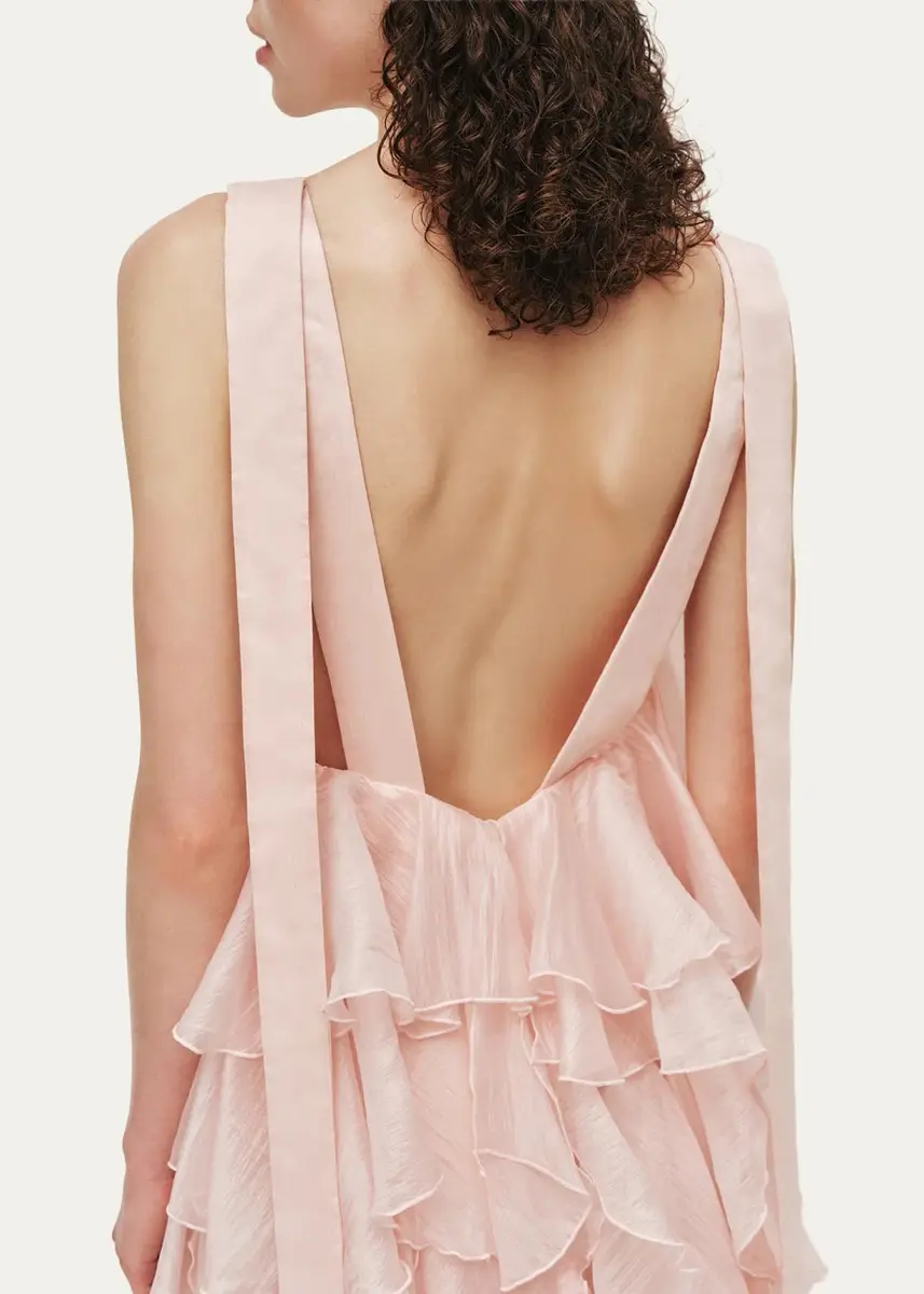 Aje Athena Tiered Ruffle Gown | Thumbnail 5 Aje Athena Tiered Ruffle Gown | Thumbnail 5