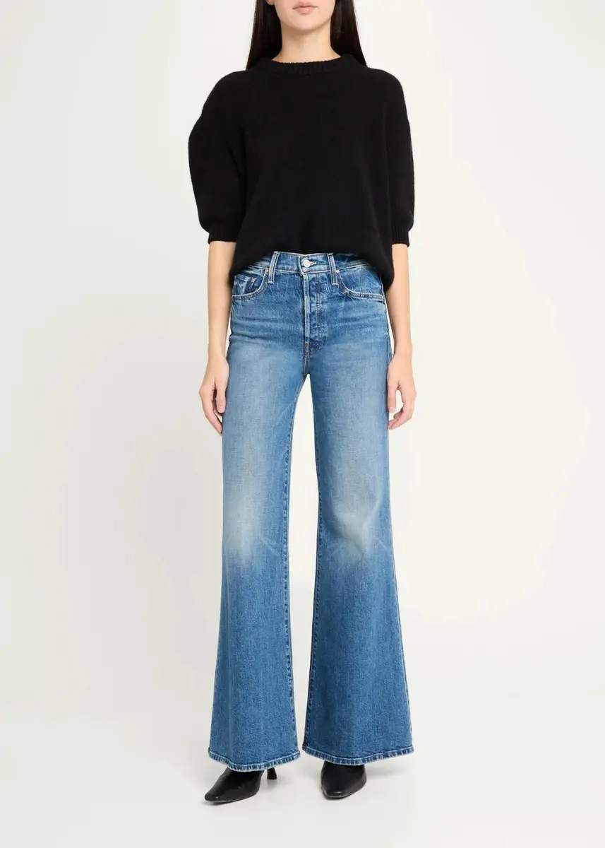 Mother The Tomcat Roller Sneak Wide-Leg Jeans | Thumbnail 2 Mother The Tomcat Roller Sneak Wide-Leg Jeans | Thumbnail 2
