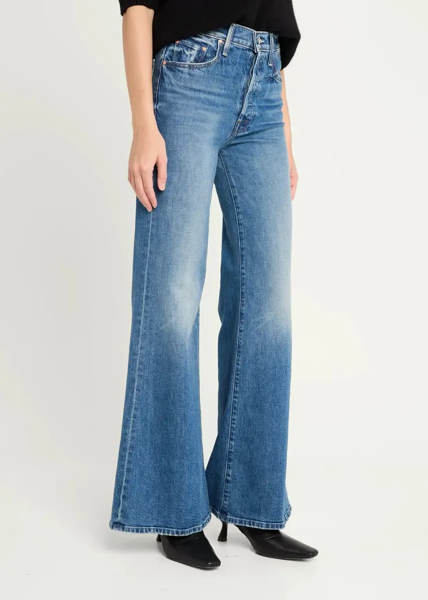 Mother The Tomcat Roller Sneak Wide-Leg Jeans | Thumbnail 4 Mother The Tomcat Roller Sneak Wide-Leg Jeans | Thumbnail 4