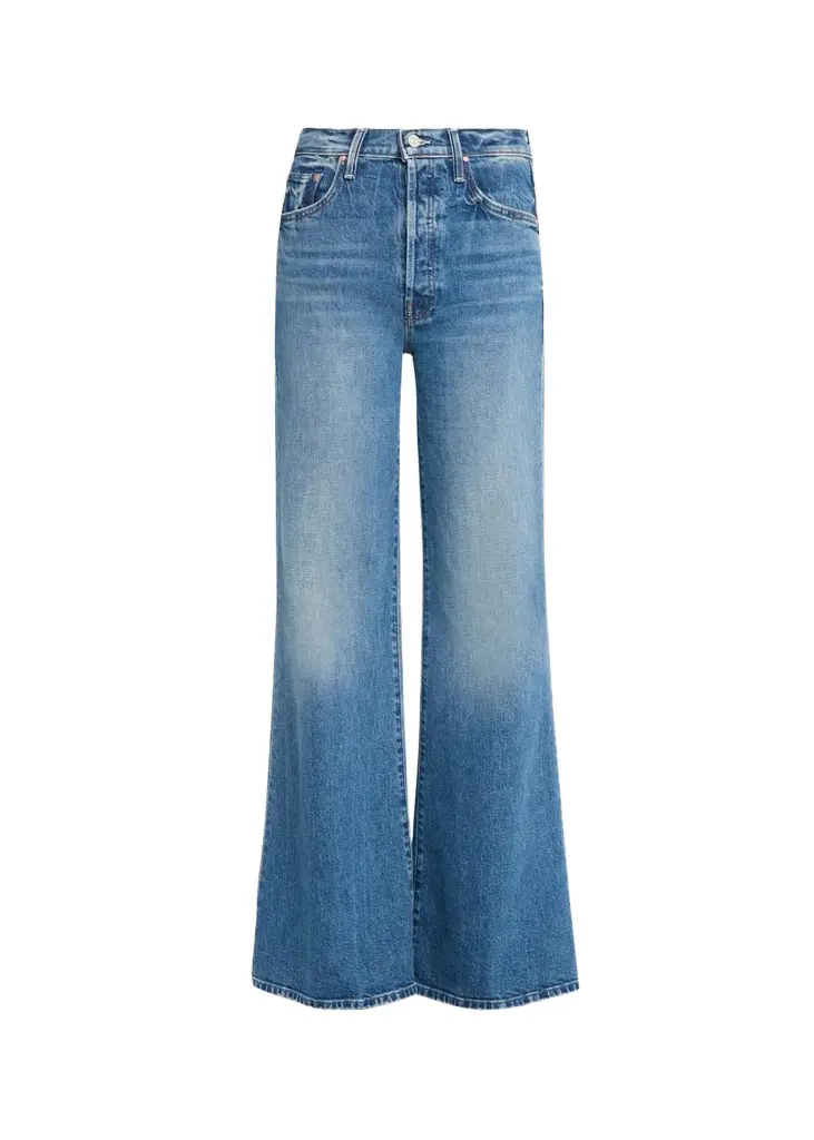 Mother The Tomcat Roller Sneak Wide-Leg Jeans