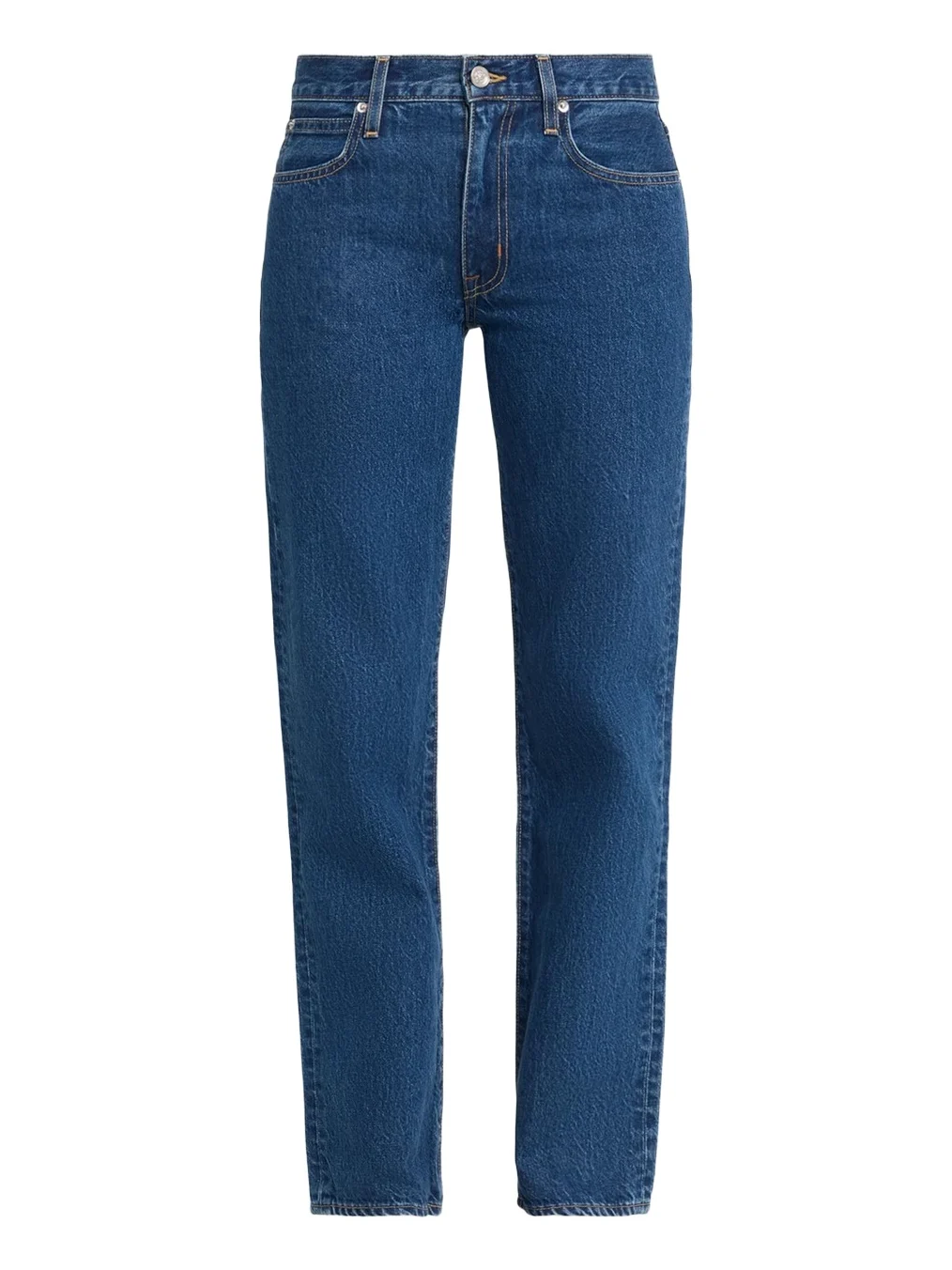 SLVRLAKE Chloe Low-Rise Straight-Leg Jeans