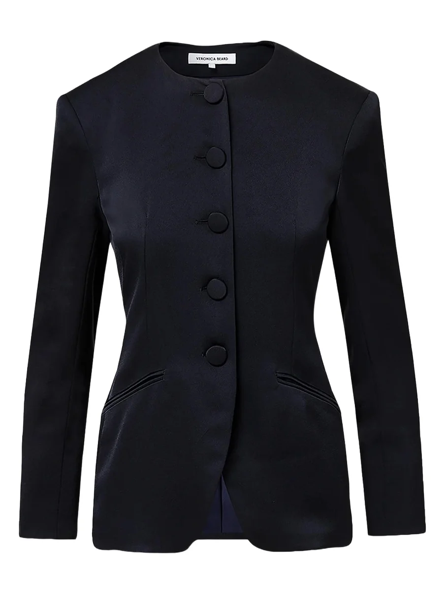 Veronica Beard Wryllen Single-Breasted Jacket
