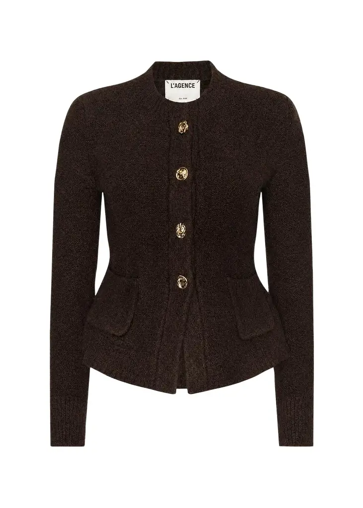 L'Agence Melissa Knit Cardigan
