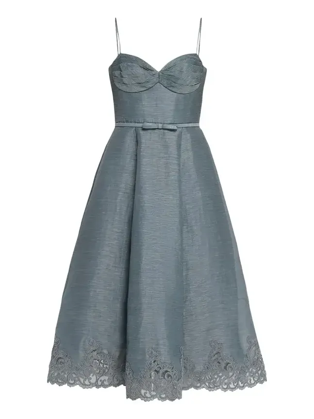 Ascent Tucked Midi Dress