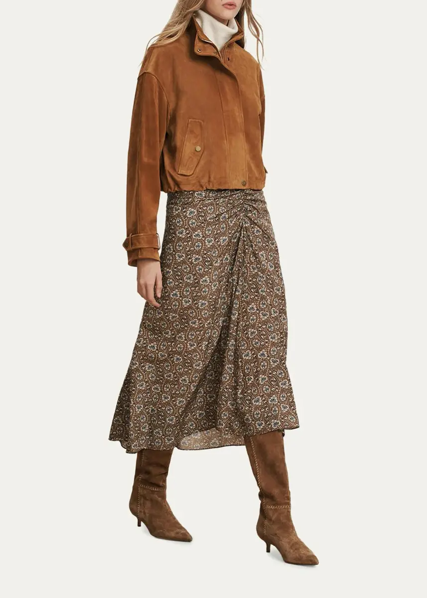 Veronica Beard Bateman Suede Jacket | Thumbnail 2 Veronica Beard Bateman Suede Jacket | Thumbnail 2